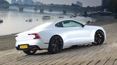 Polestar 1 coupe rear 3/4 static