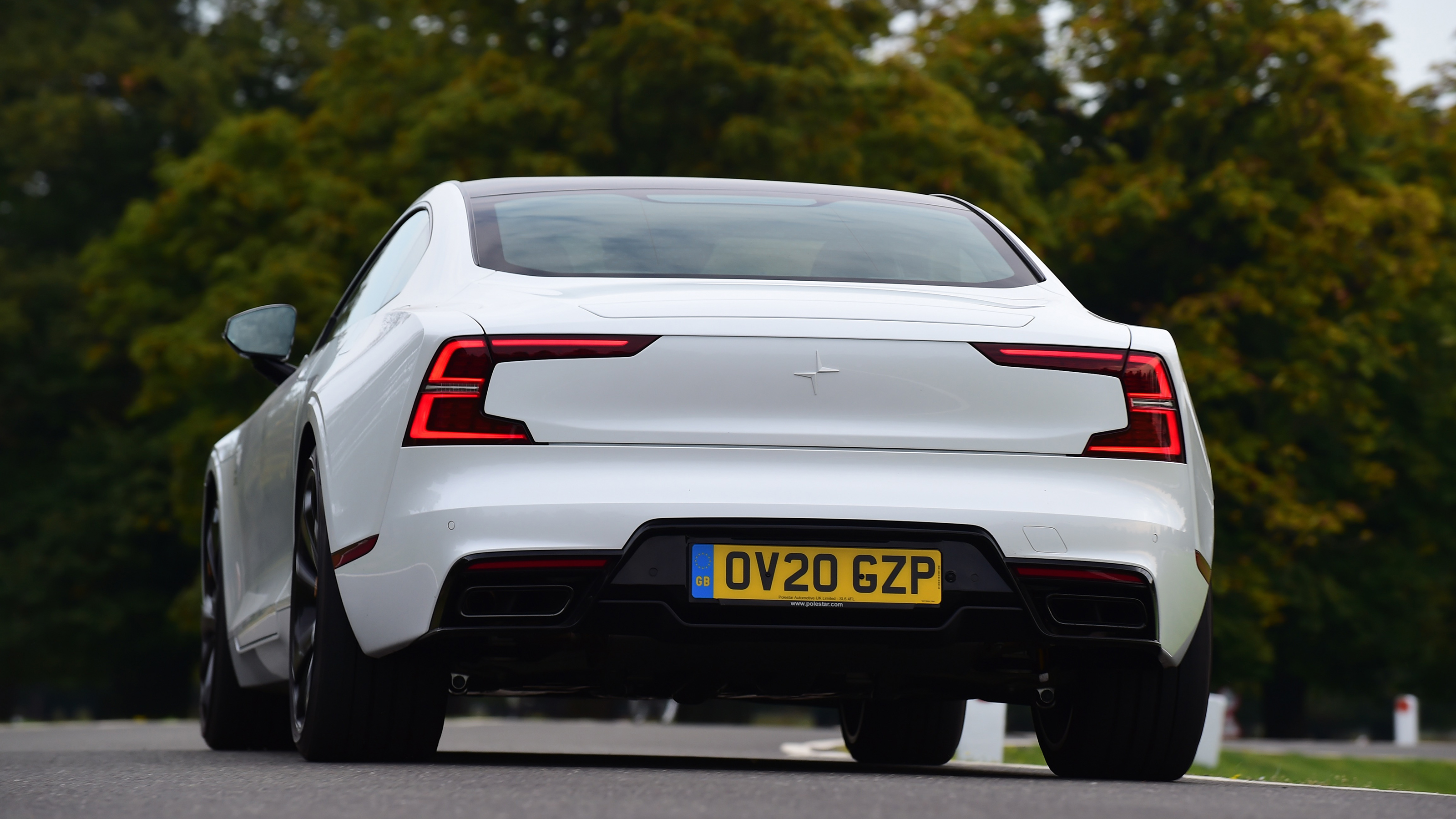 Polestar 1 coupe rear cornering