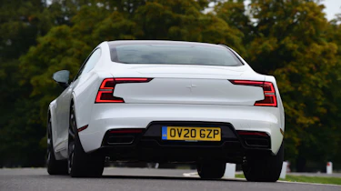 Polestar 1 coupe rear cornering