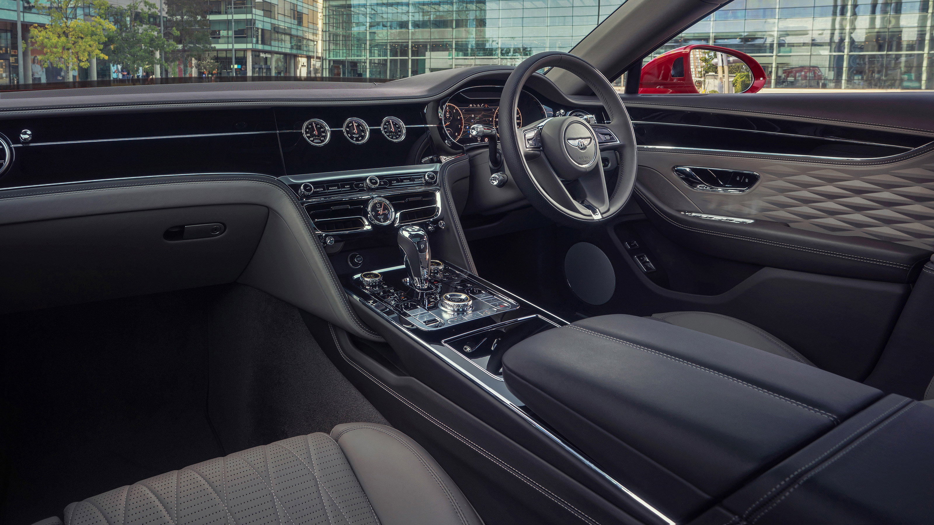 Bentley Continental Flying Spur saloon interior