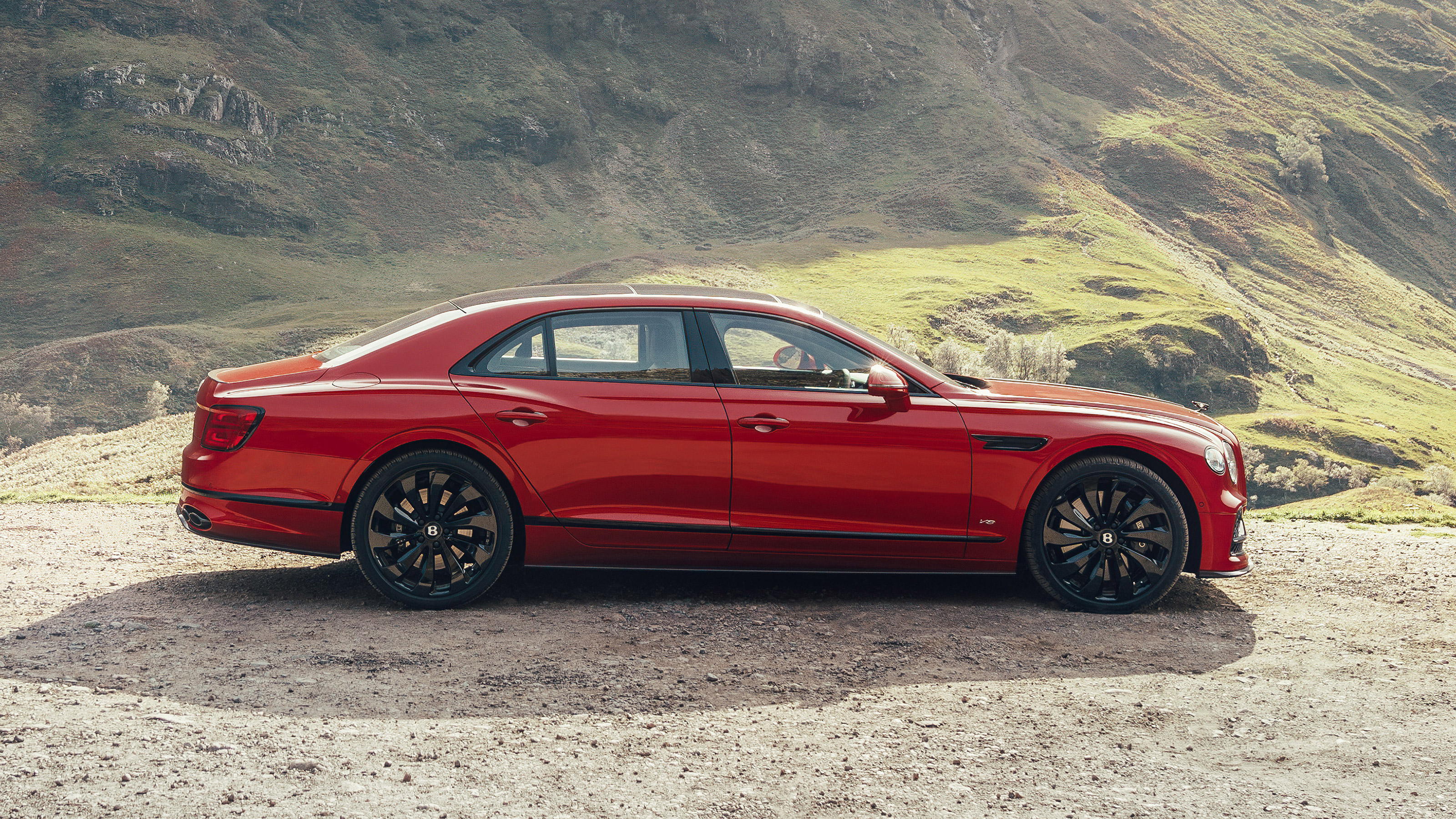 Bentley Continental Flying Spur saloon side static