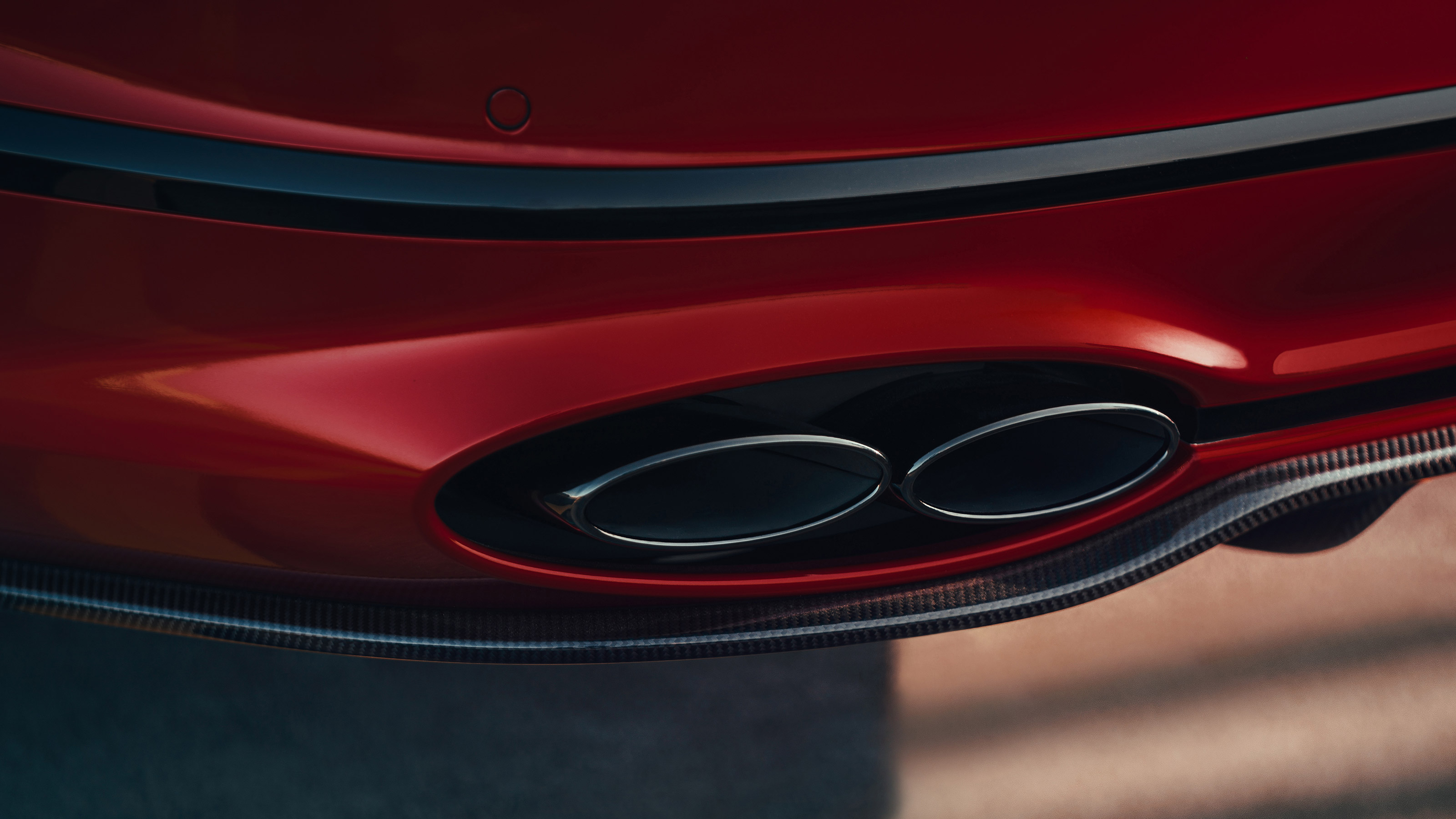 Bentley Continental Flying Spur saloon exhausts