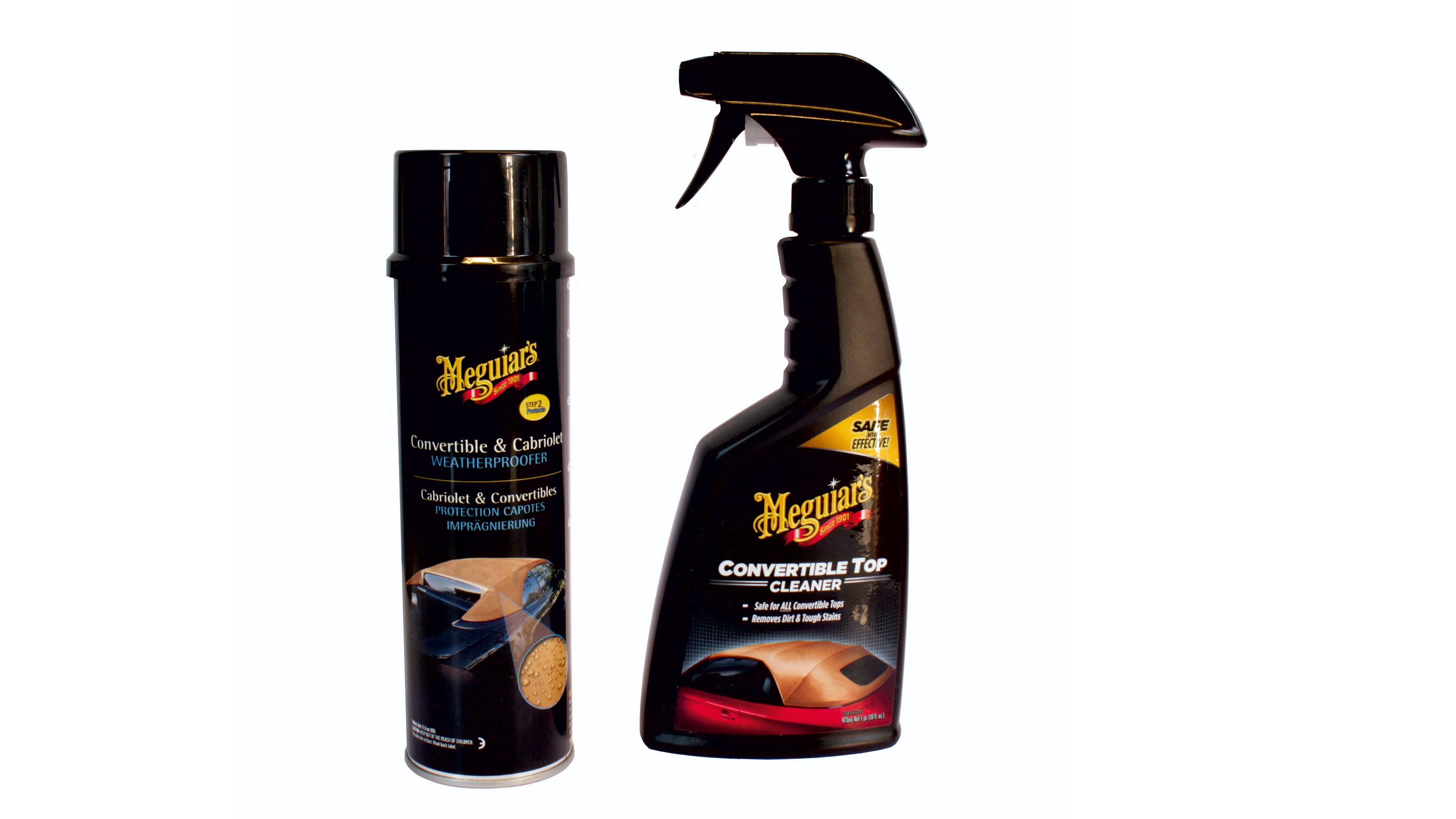 Meguiar’s Convertible Top Cleaner &amp; Convertible &amp; Cabriolet Weatherproofer