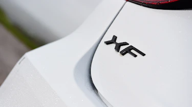 Jaguar XF saloon rear badge