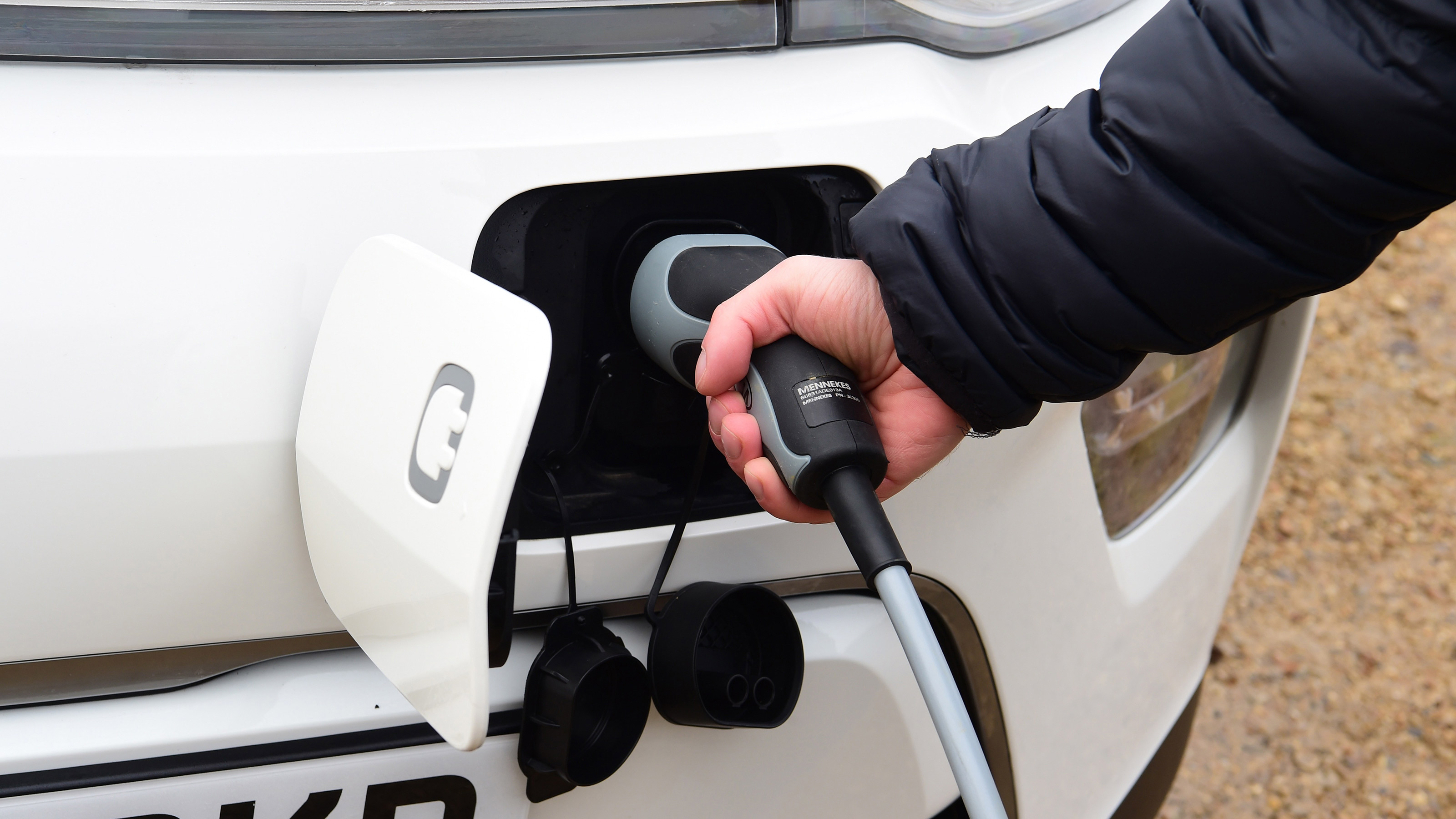 Kia Soul EV hatchback charging cable