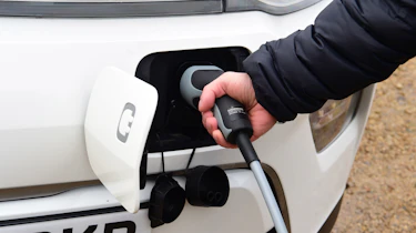 Kia Soul EV hatchback charging cable