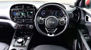 Kia Soul EV hatchback interior
