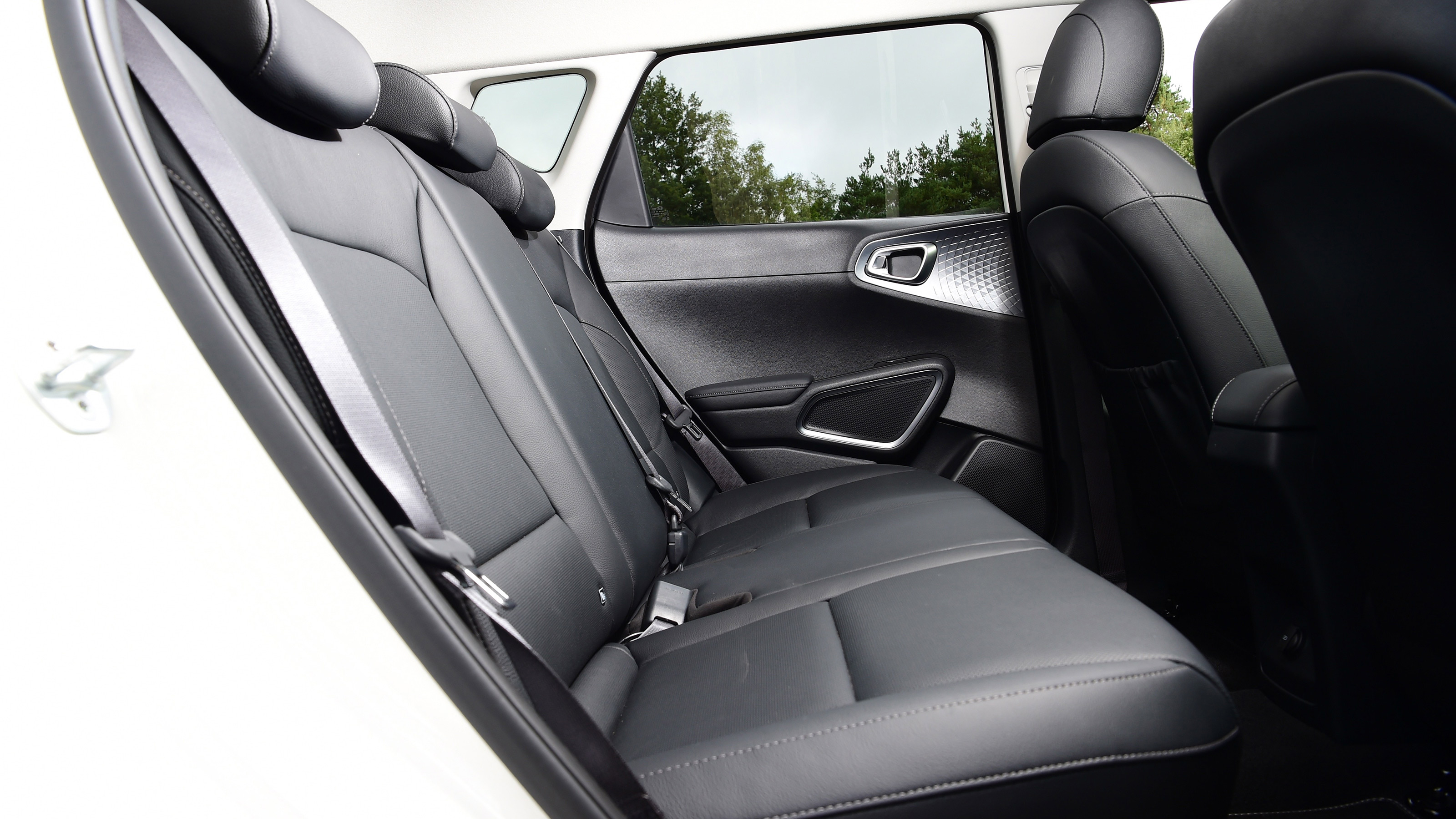Kia Soul EV hatchback rear seats