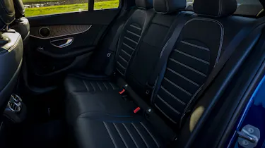 Mercedes C-Class saloon rear seats