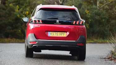 Peugeot 5008 SUV rear cornering