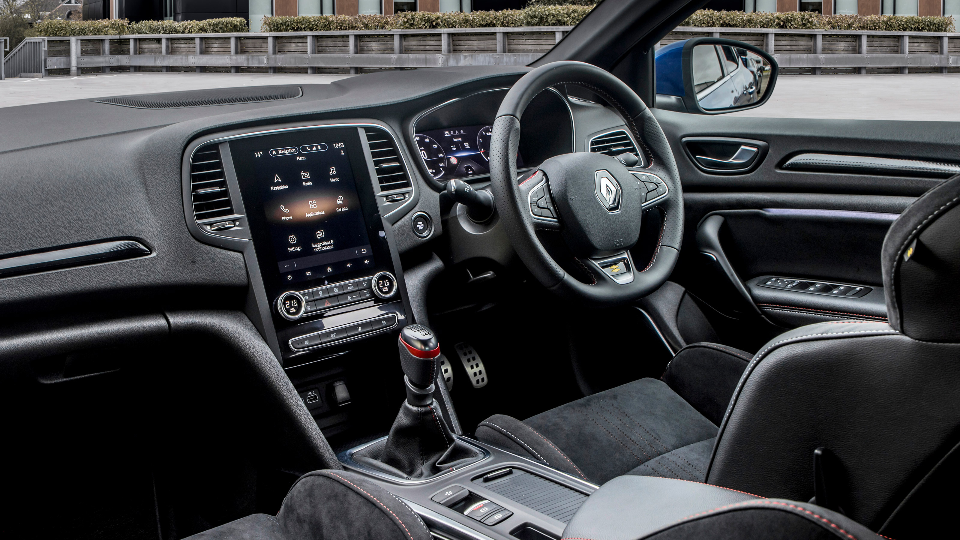 Renault Megane hatchback dashboard