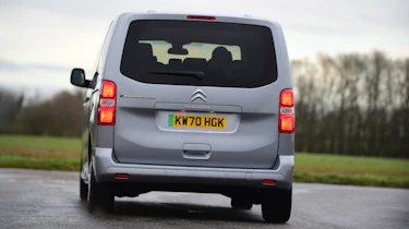 Citroen SpaceTourer MPV rear cornering
