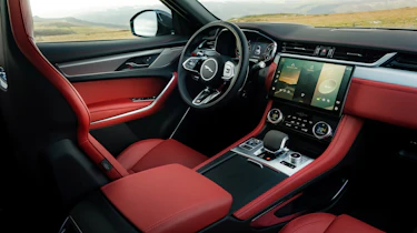 Jaguar F-Pace SUV front seats