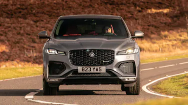 Jaguar F-Pace SUV front cornering