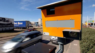 Speeding camera