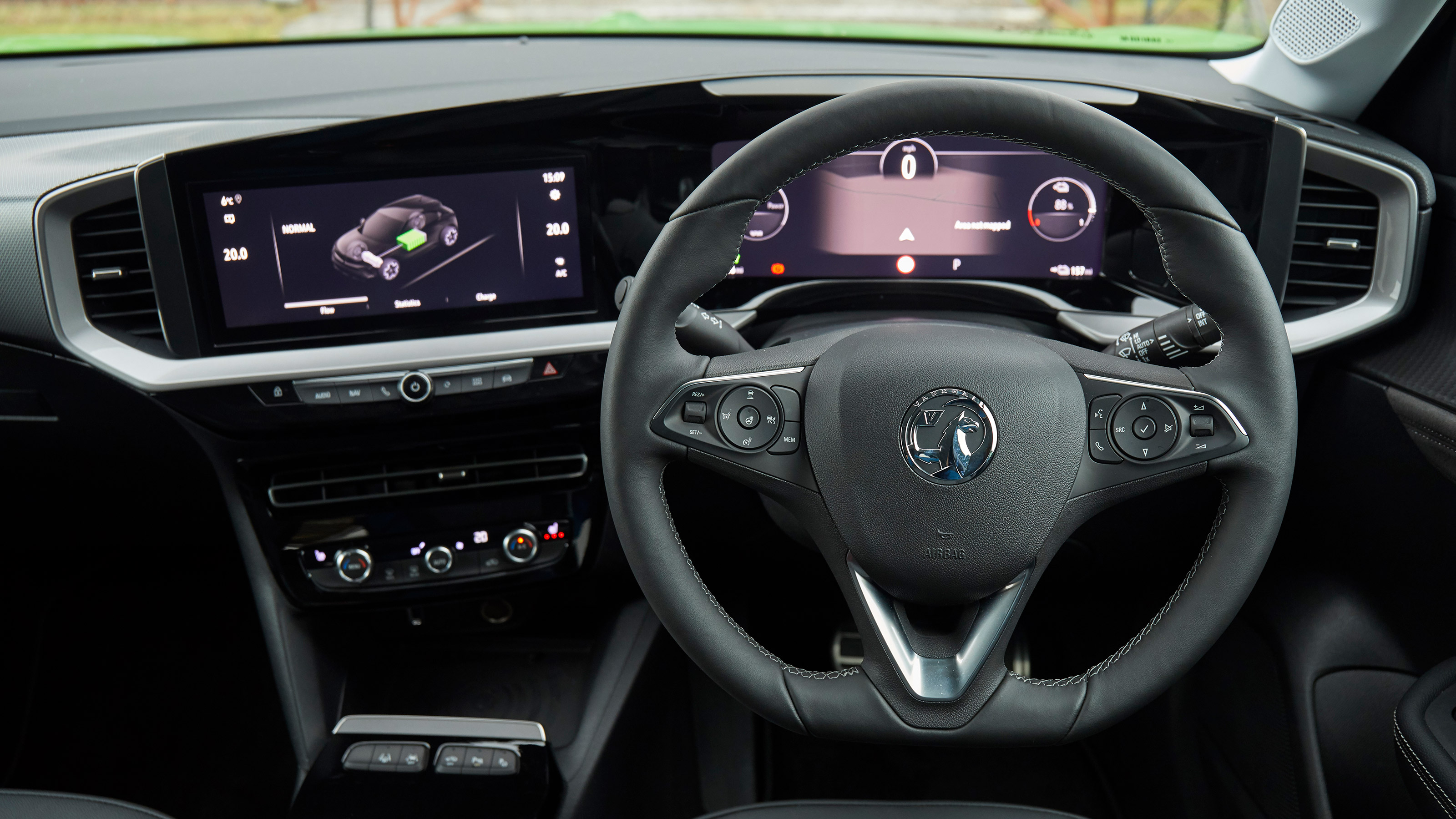 Vauxhall Mokka-e cabin