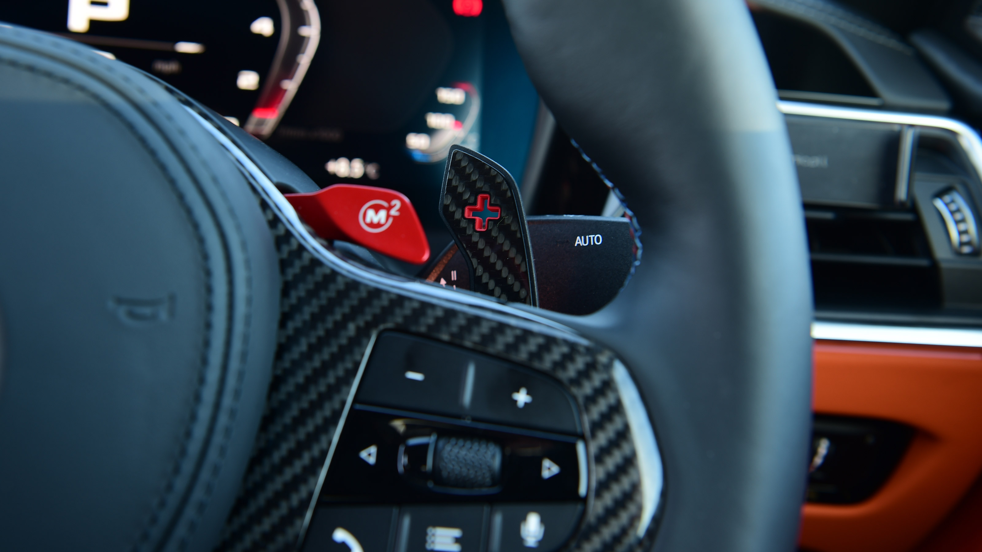 BMW M4 Coupe steering wheel