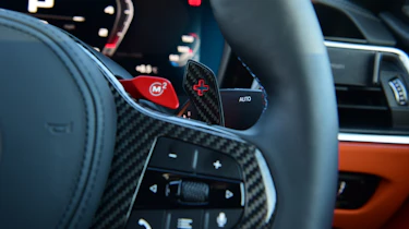 BMW M4 Coupe steering wheel