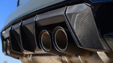 BMW M4 Coupe rear exhaust tips