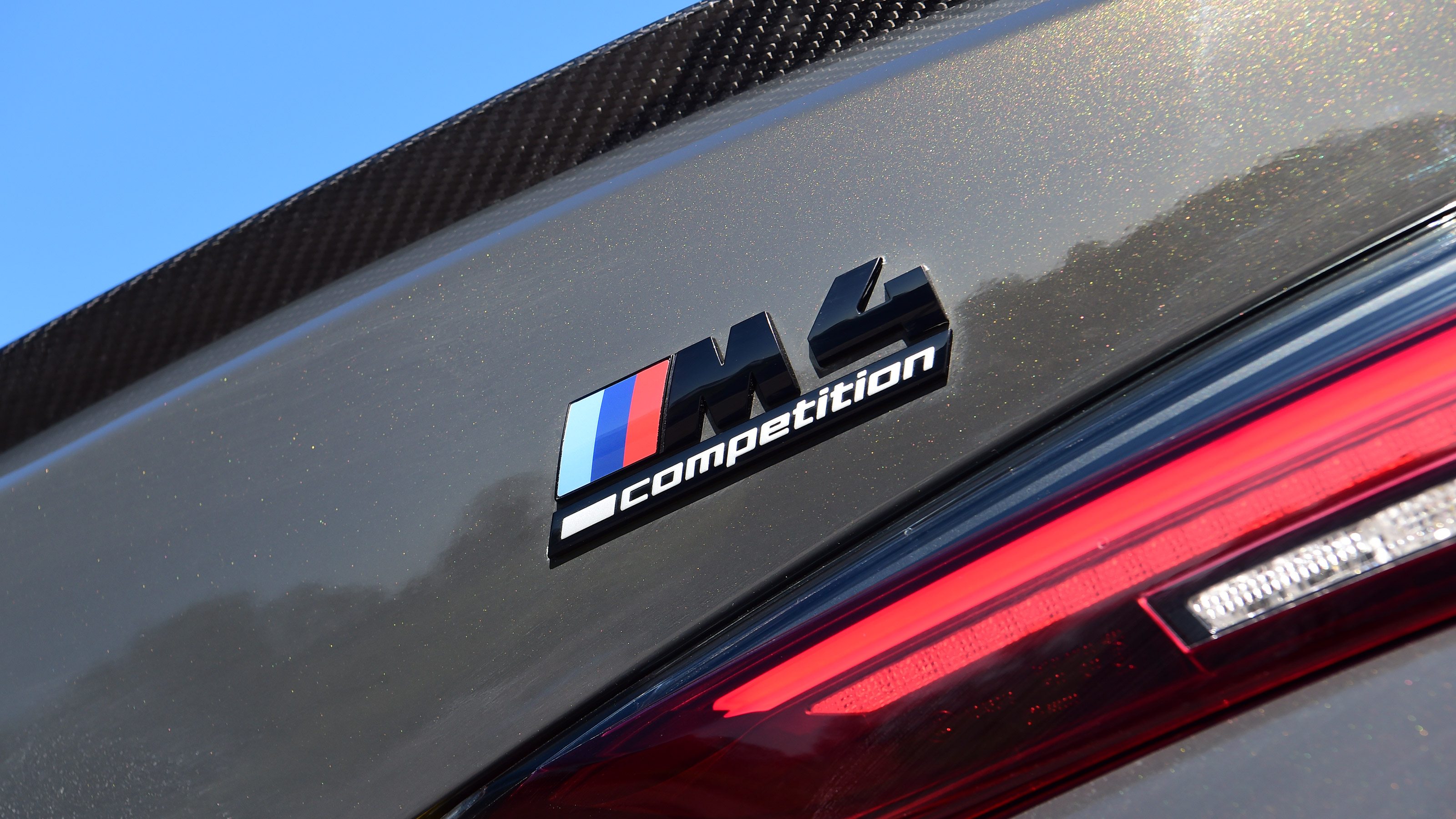 BMW M4 Coupe boot badge