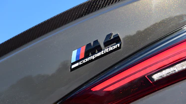 BMW M4 Coupe boot badge