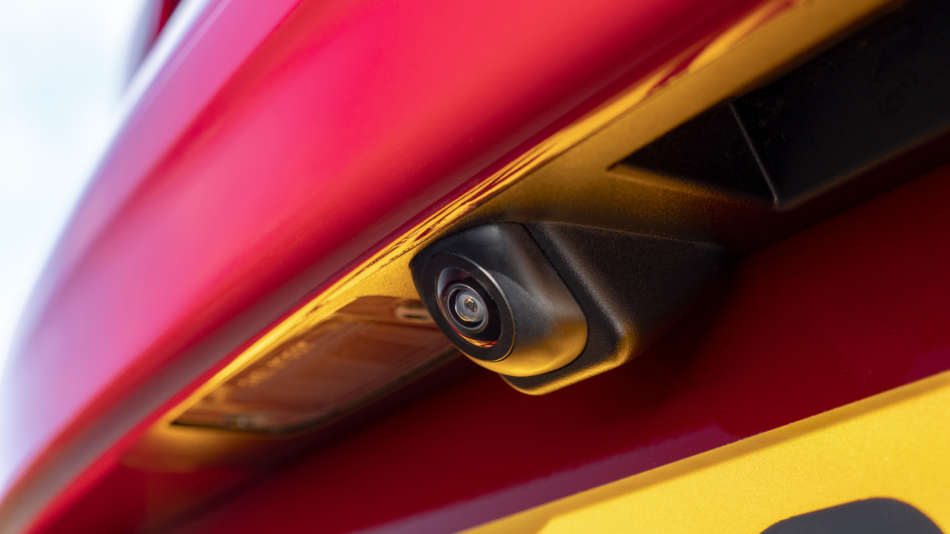 Hyundai Kona Hybrid SUV rear-view camera