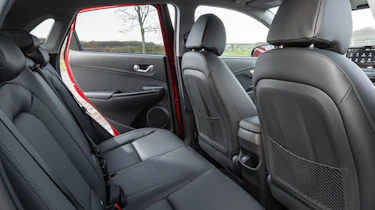 Hyundai Kona Hybrid SUV rear seats