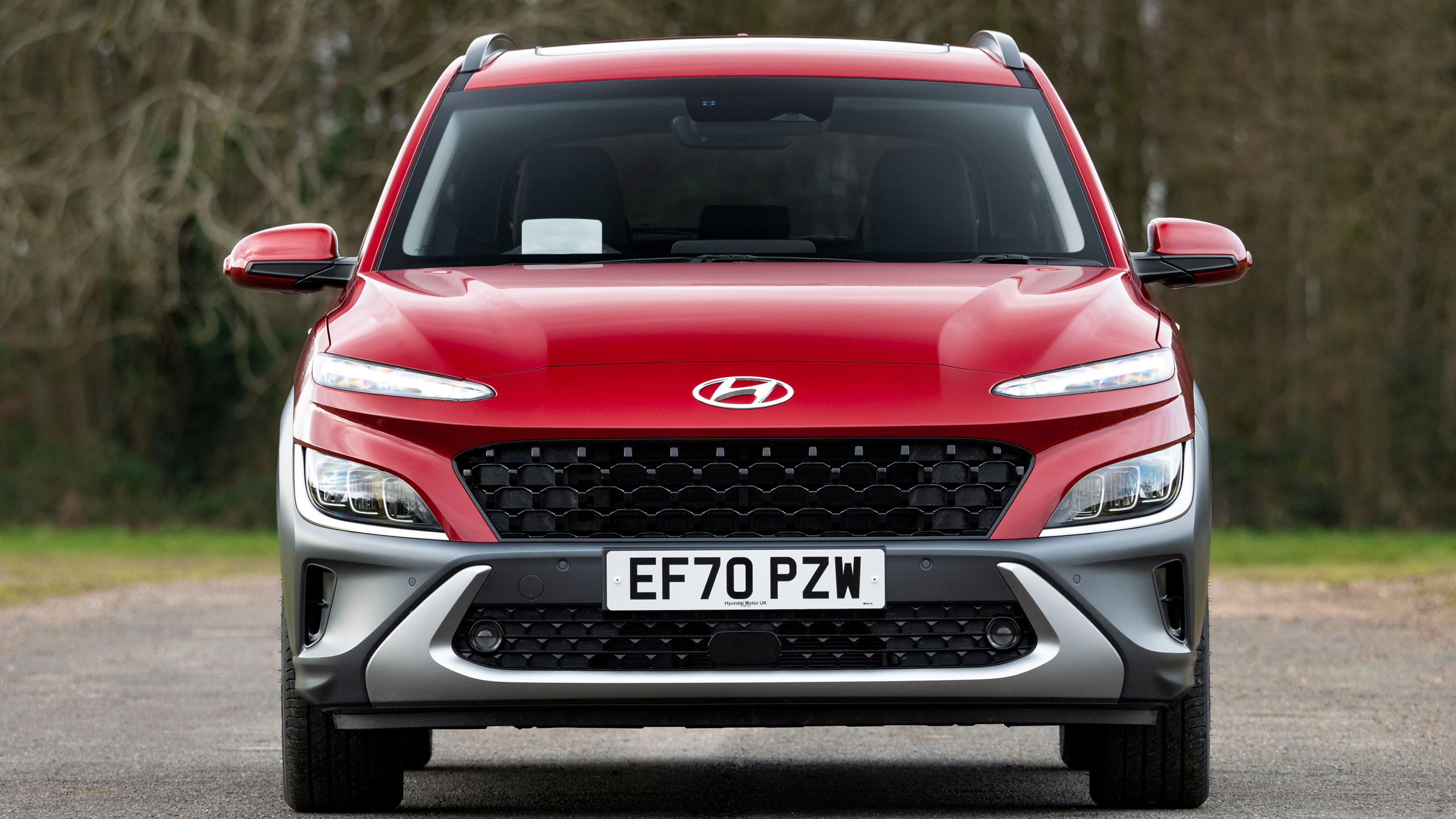 Hyundai Kona Hybrid SUV front static