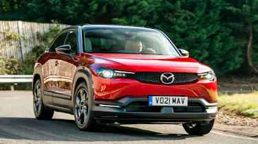Mazda MX-30 SUV front cornering