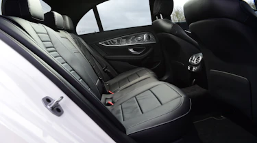 Mercedes E-Class hybrid rear seats