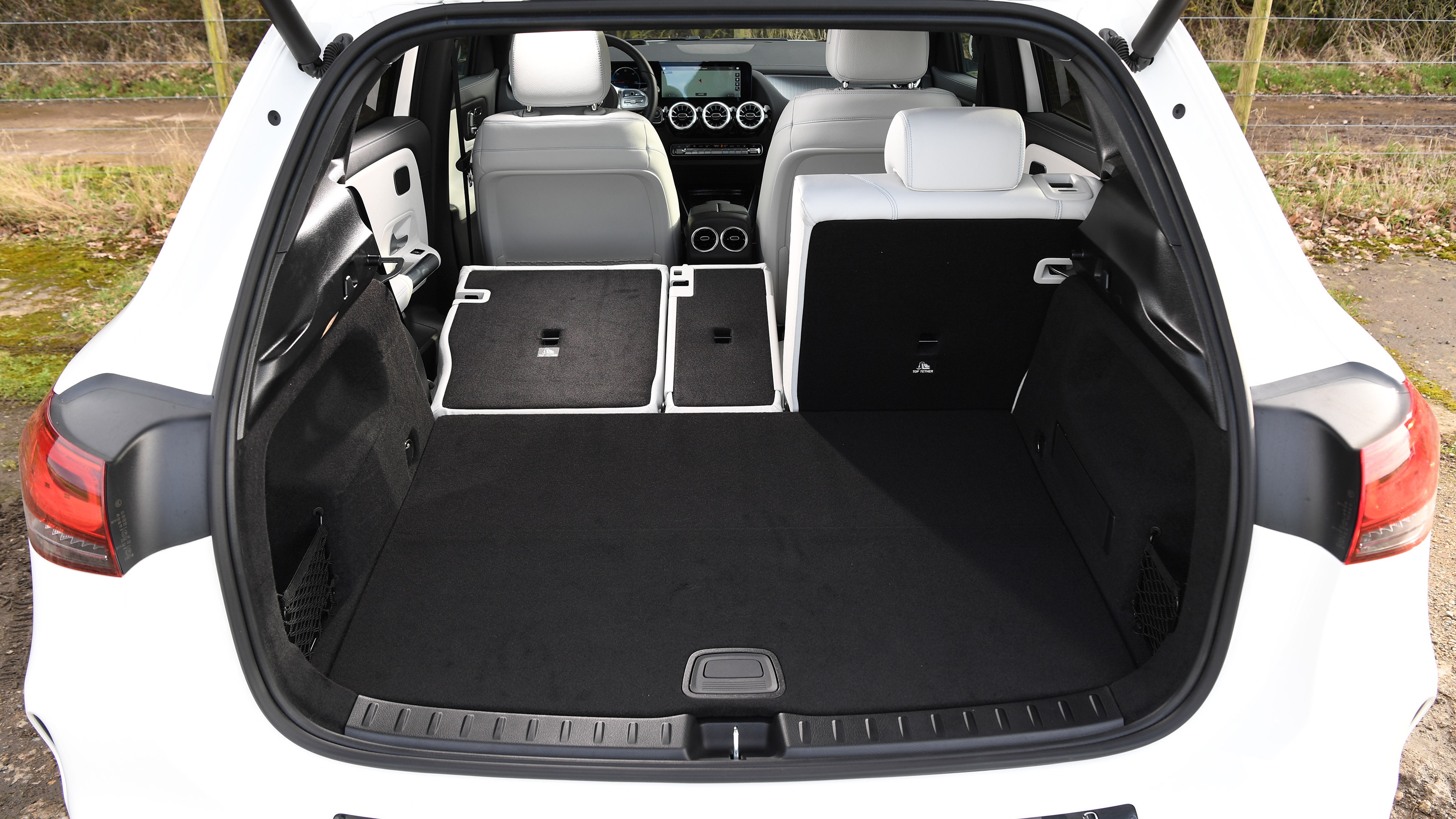 Mercedes EQA SUV review boot