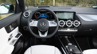 Mercedes EQA SUV review interior