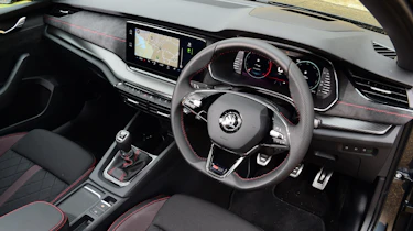 Skoda Octavia vRS hatchback interior