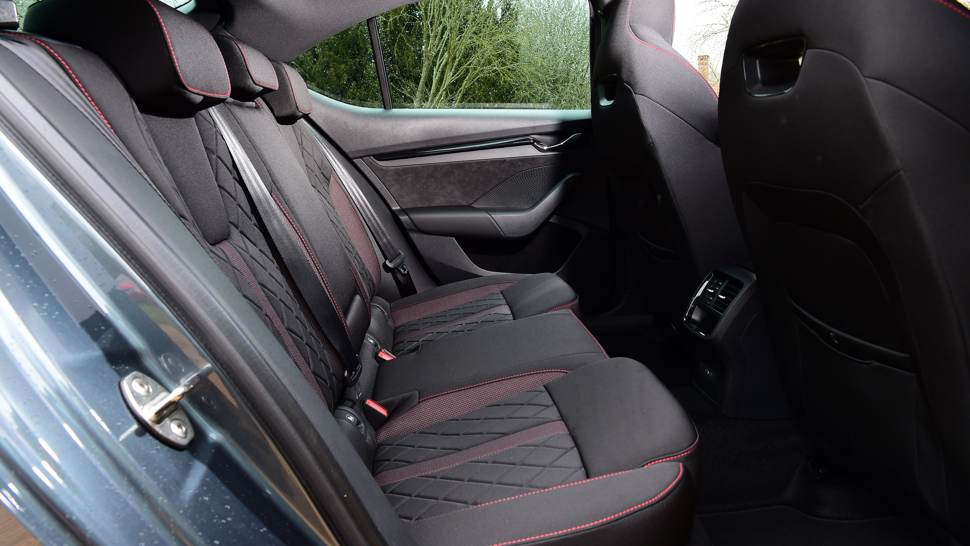 Skoda Octavia vRS hatchback rear seats