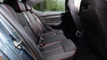 Skoda Octavia vRS hatchback rear seats