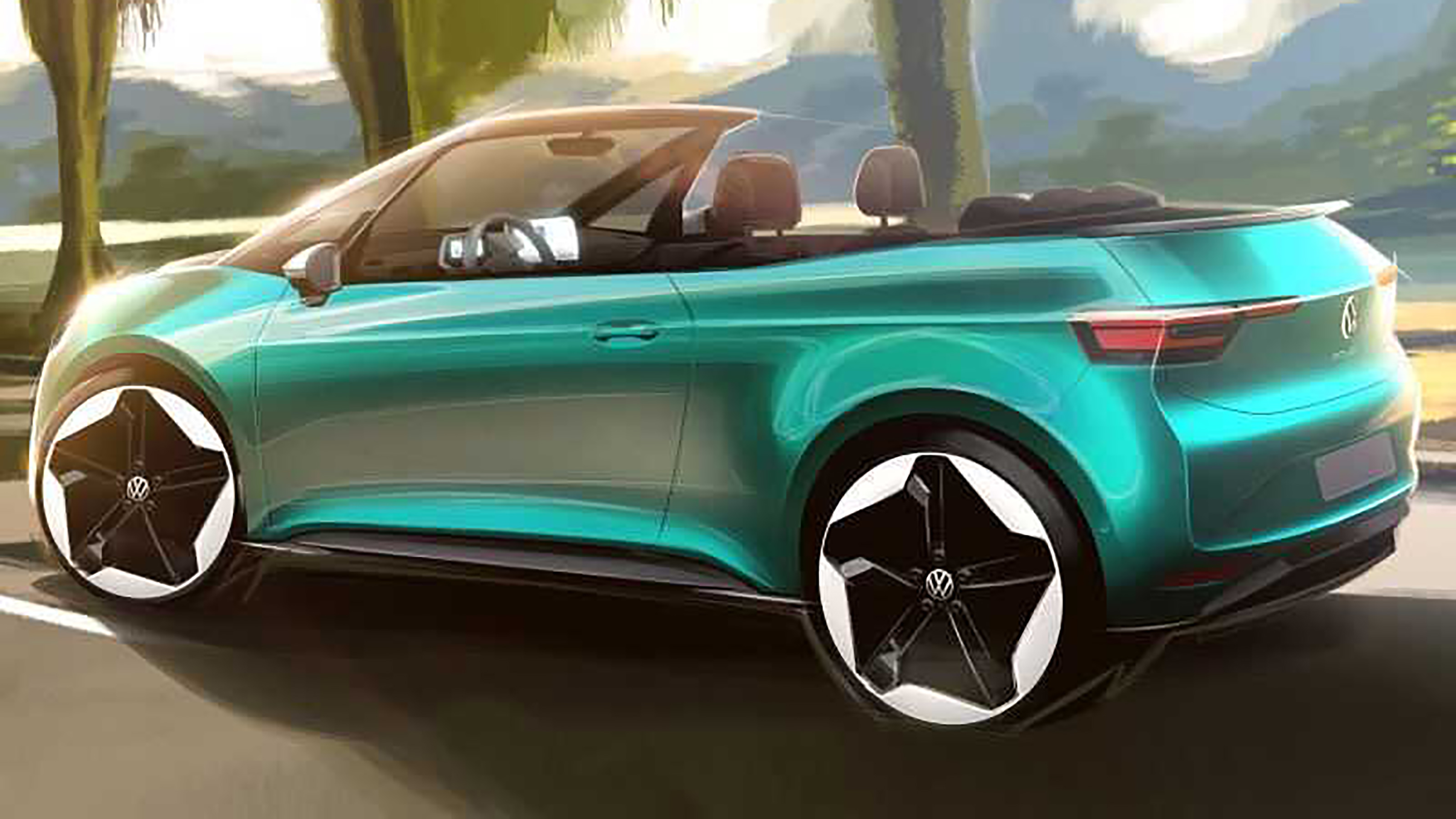 Volkswagen ID.3 convertible - rear