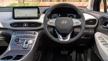 Hyundai Santa Fe SUV interior