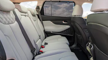 Hyundai Santa Fe SUV rear seats