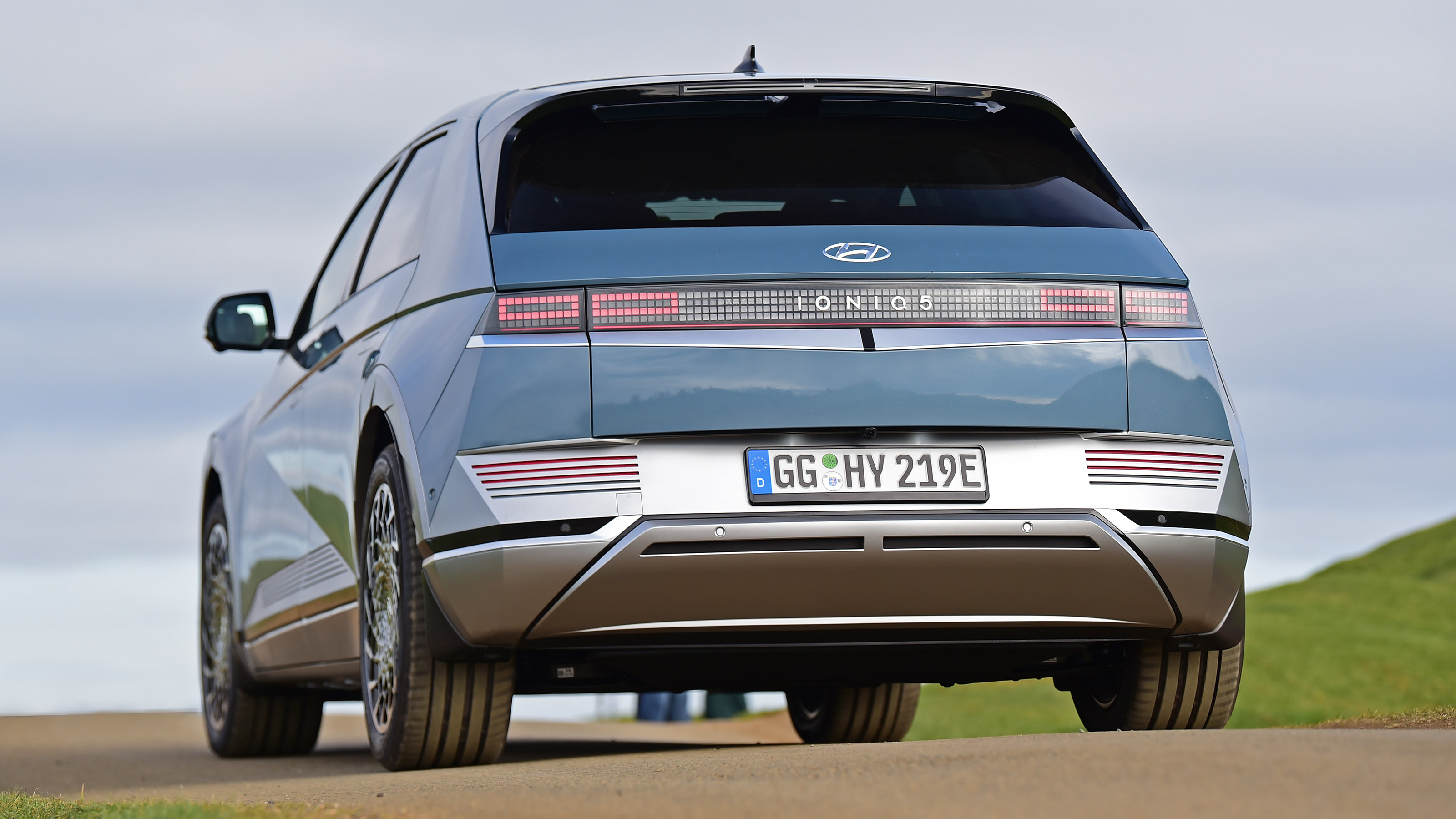 Hyundai Ioniq 5 drive - rear dynamic