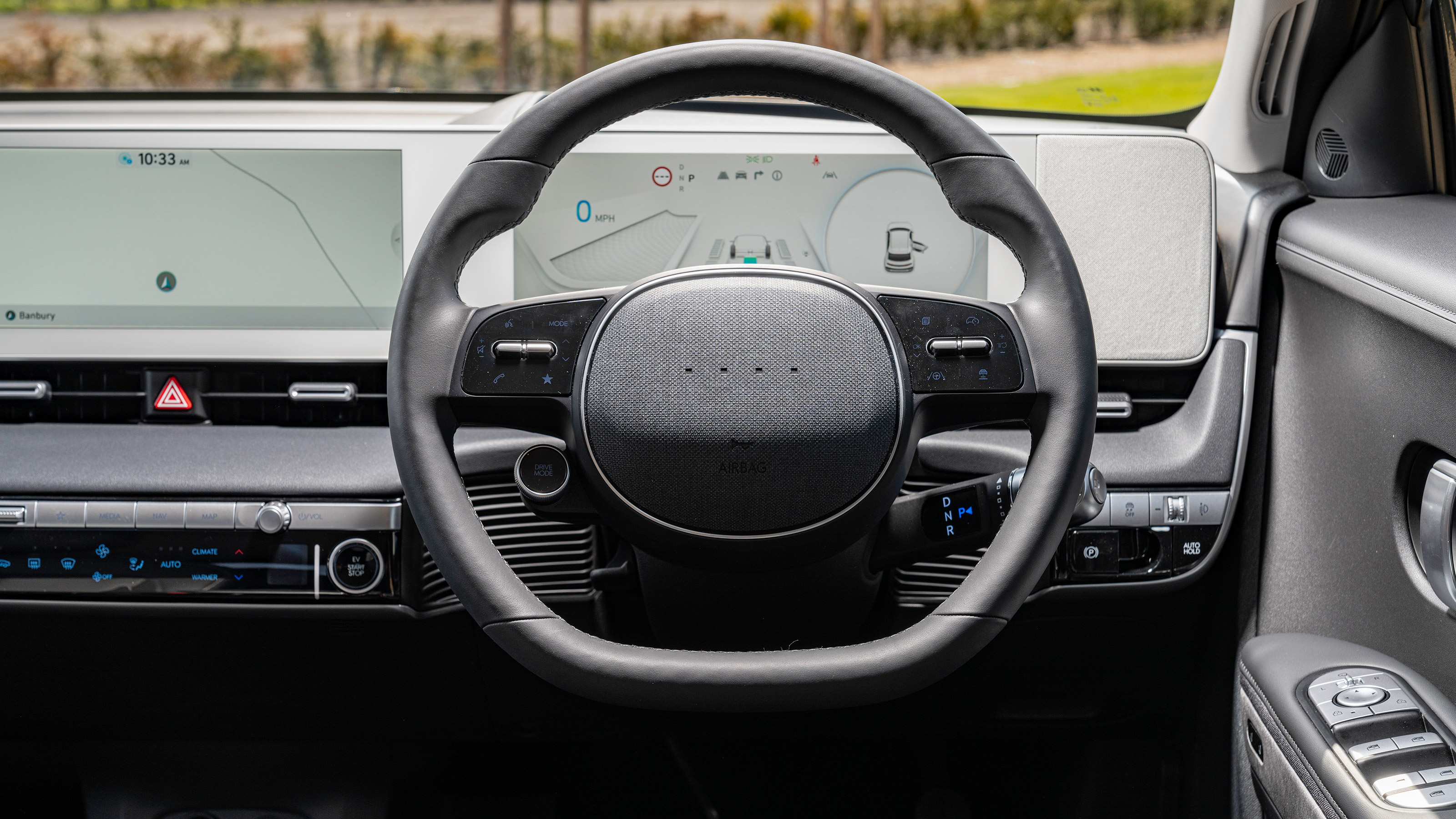 Hyundai Ioniq 5 drive - interior