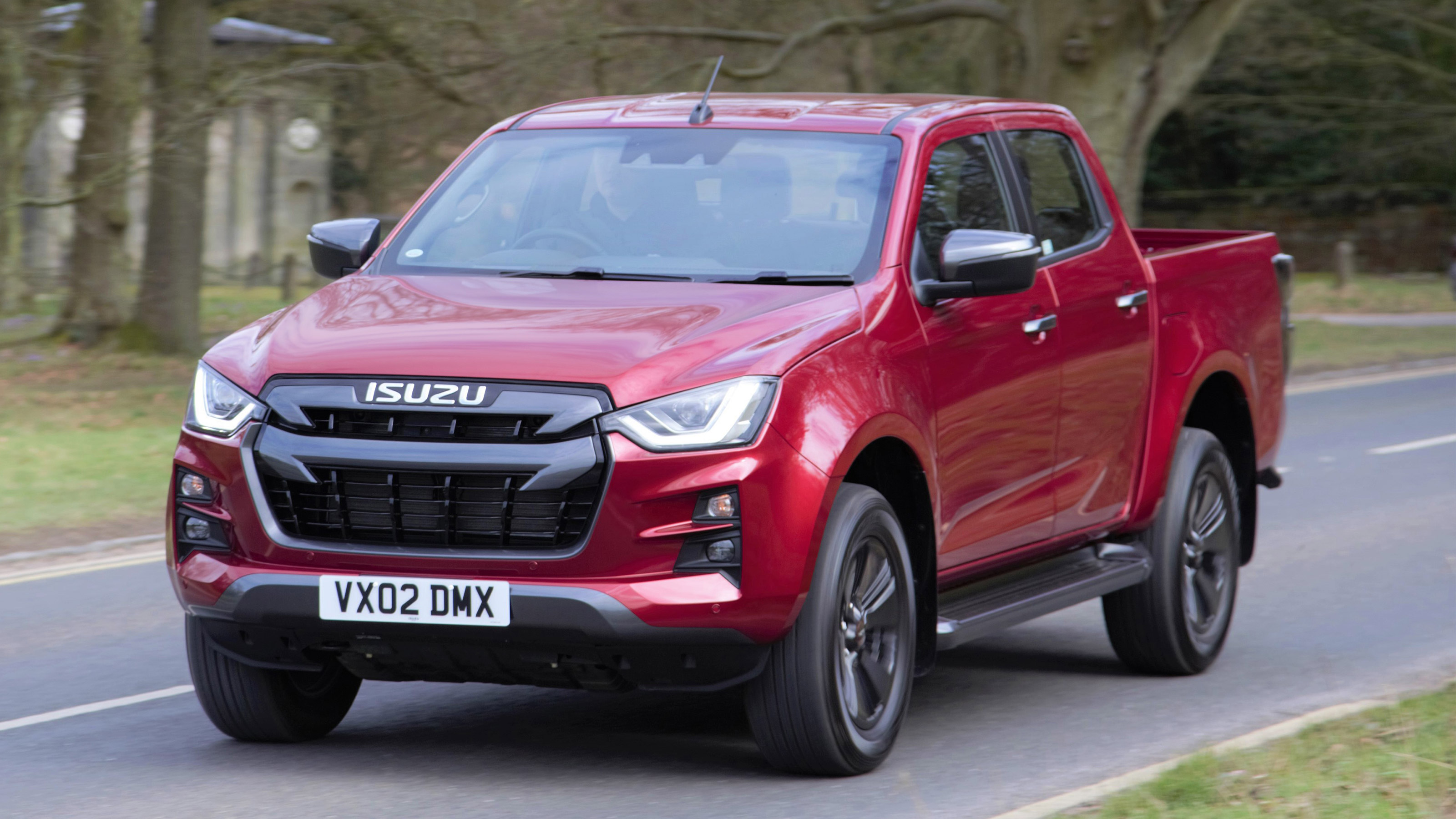 2021 Isuzu D-Max driving