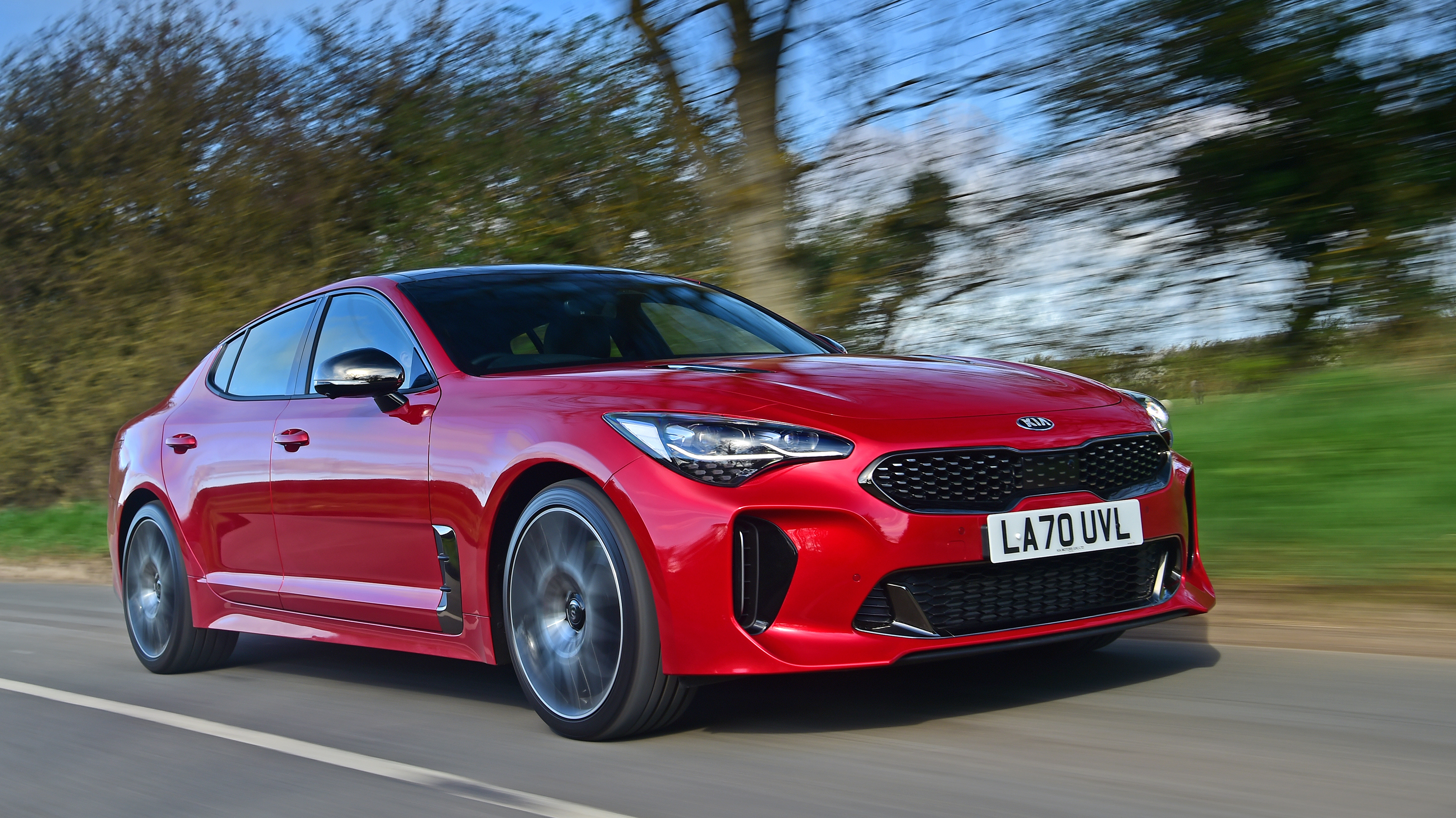 2021 Kia Stinger driving