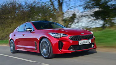 2021 Kia Stinger driving