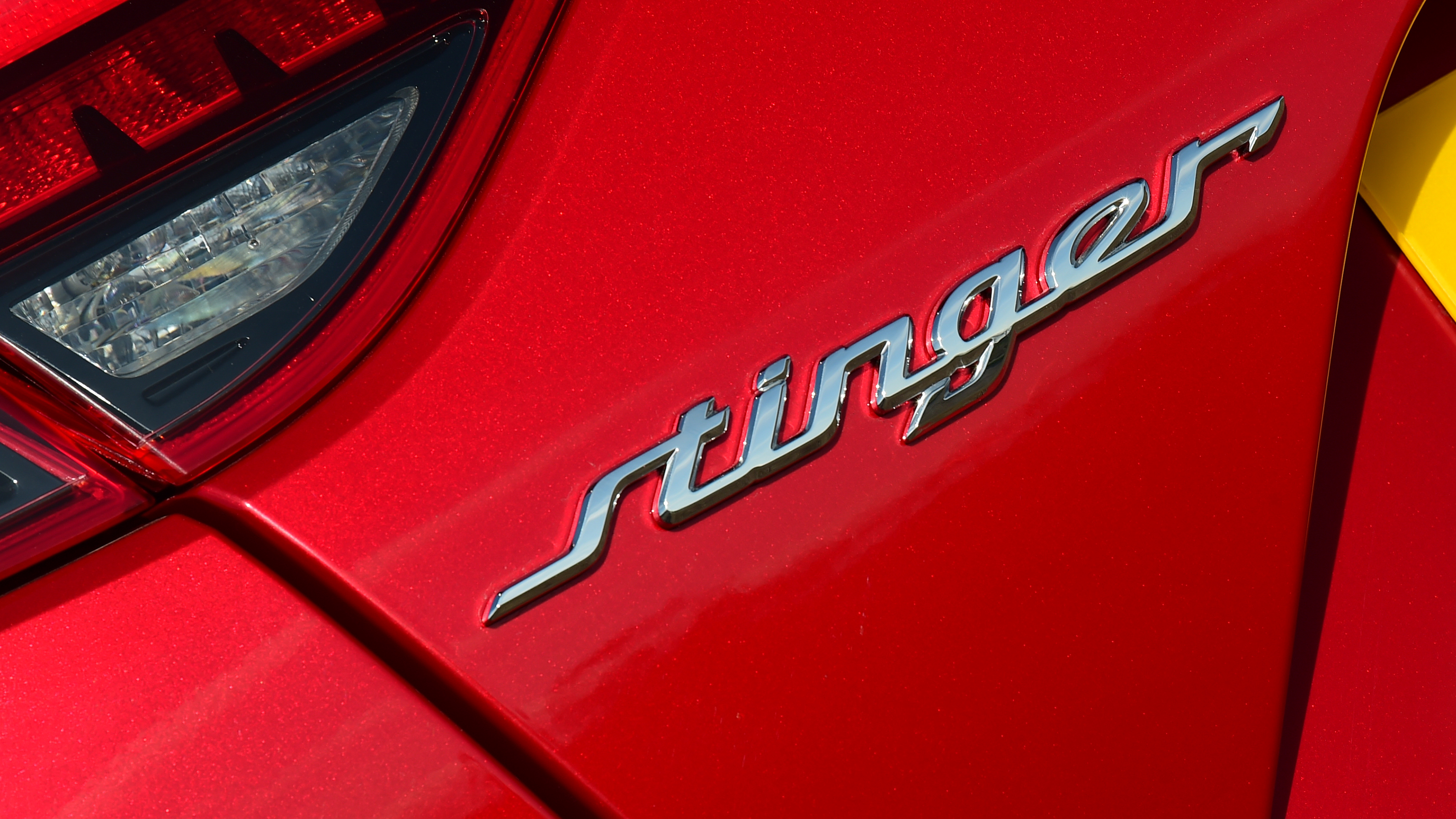 2021 Kia Stinger badge