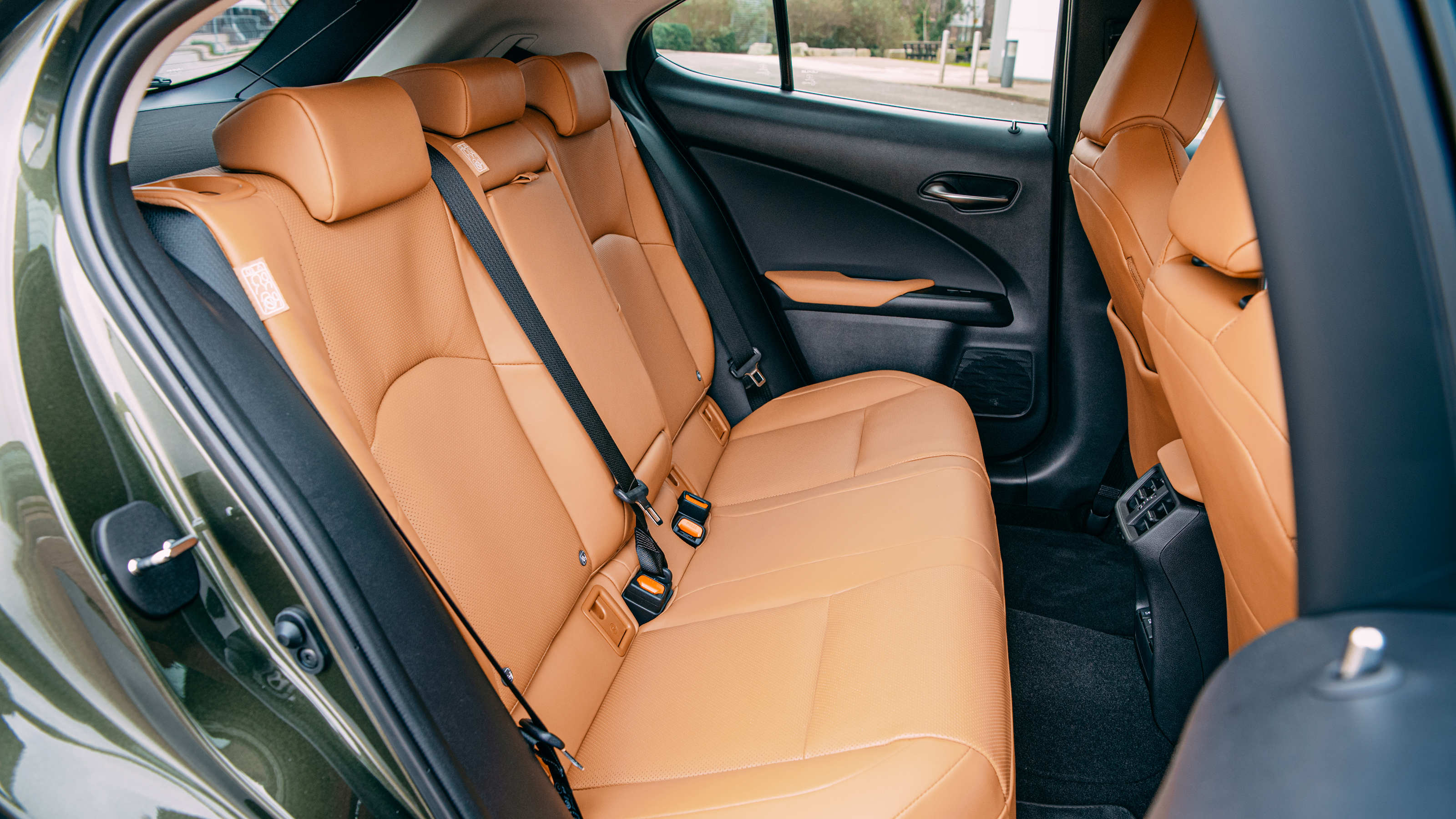 Lexus UX 300e SUV rear seats