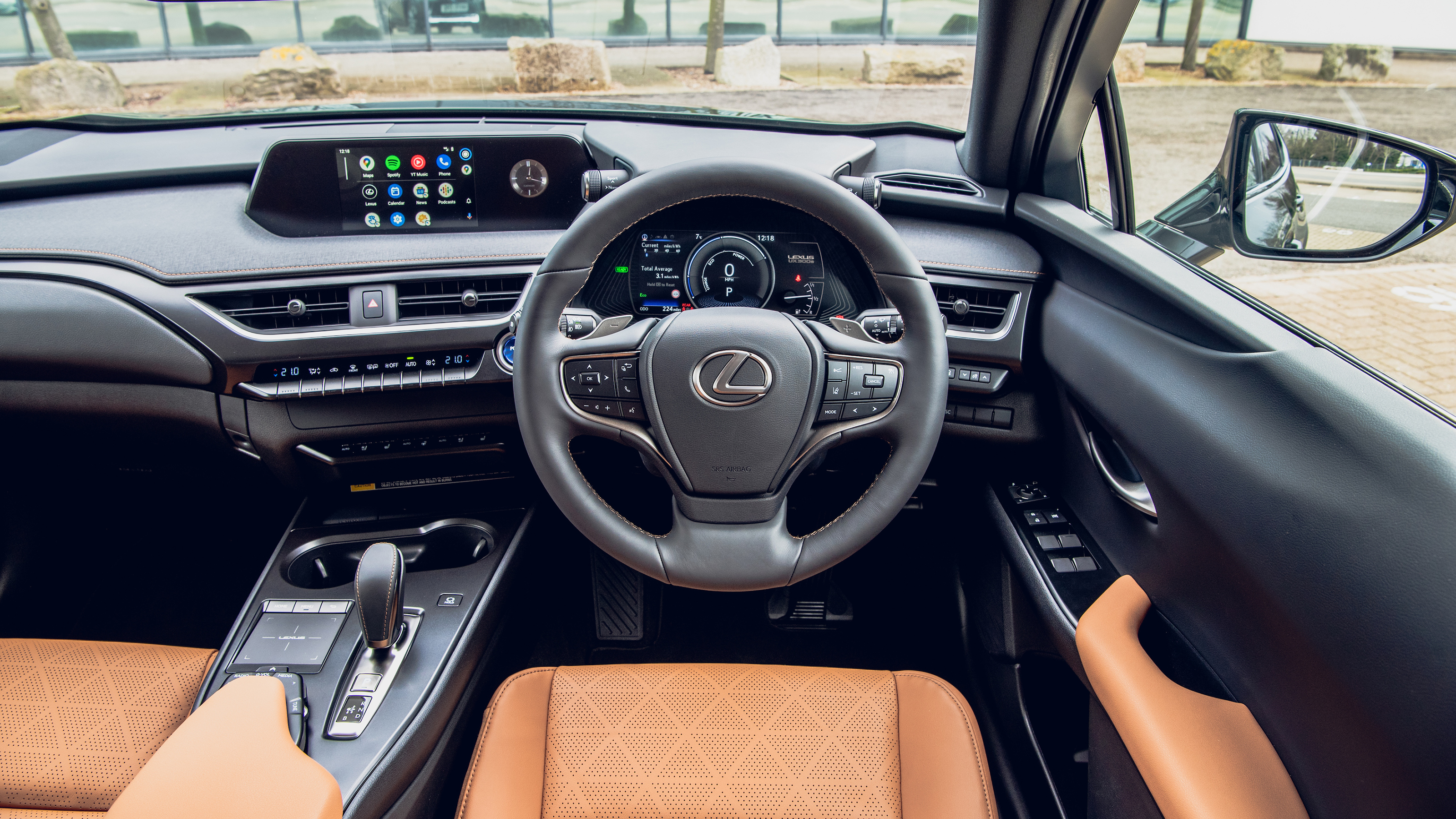 Lexus UX 300e SUV interior