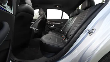 Mercedes E-Class saloon rear seats