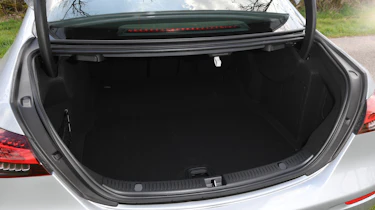 Mercedes E-Class saloon boot