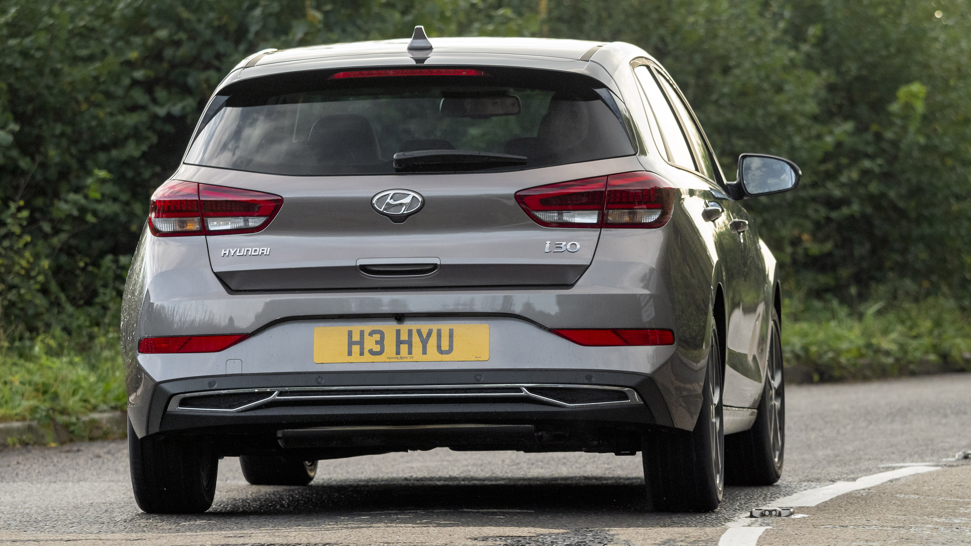 2021 Hyundai i30 driving - rear view