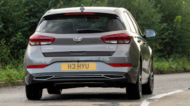2021 Hyundai i30 driving - rear view